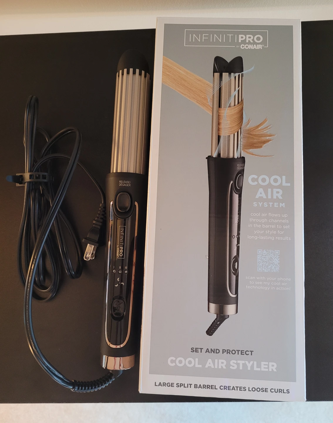 Conair InfinitiPRO Cool Air Styler / Curling Iron thumbnail
