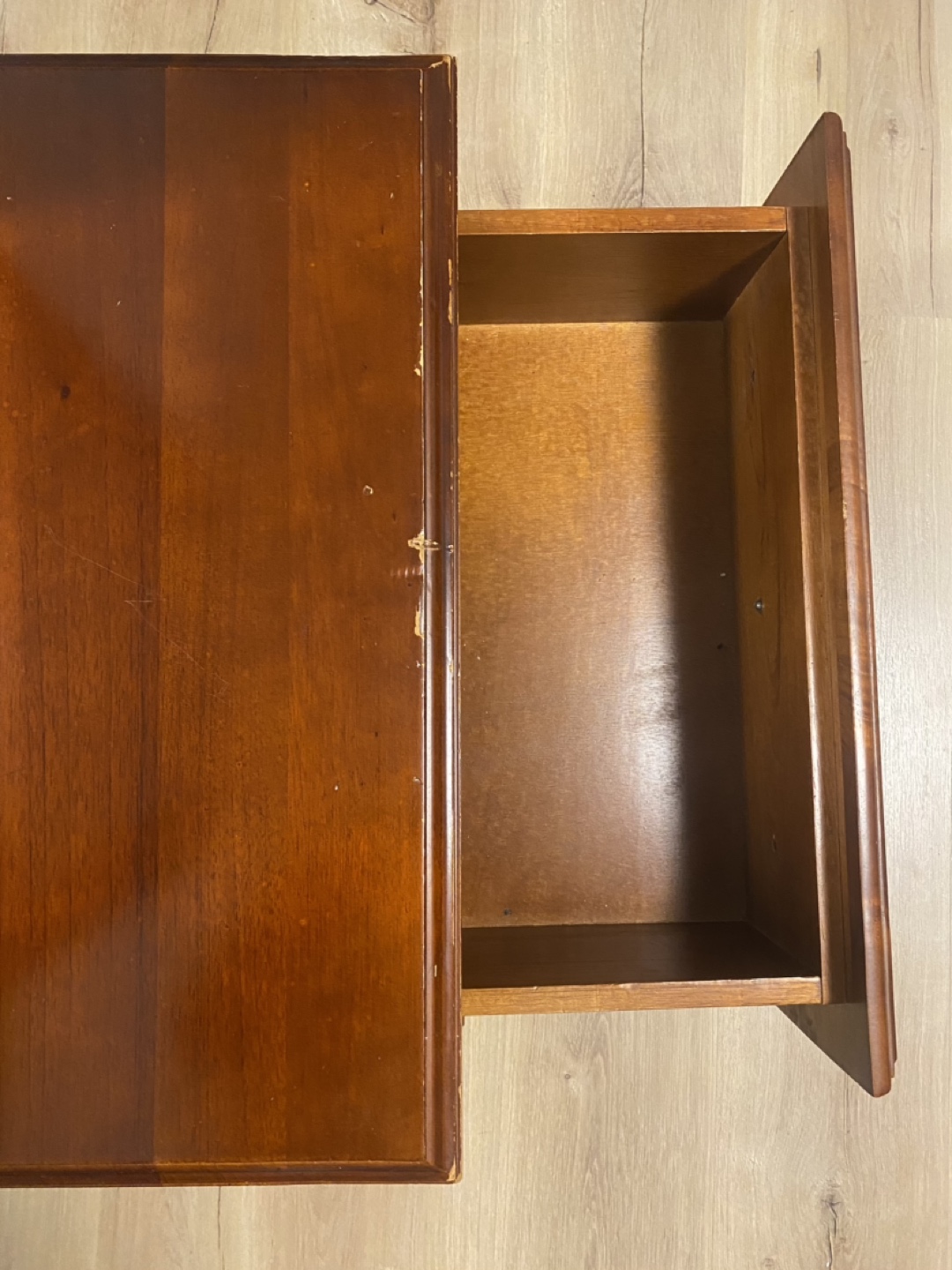 Imported Tara wood cabinet with mirror - photo 4