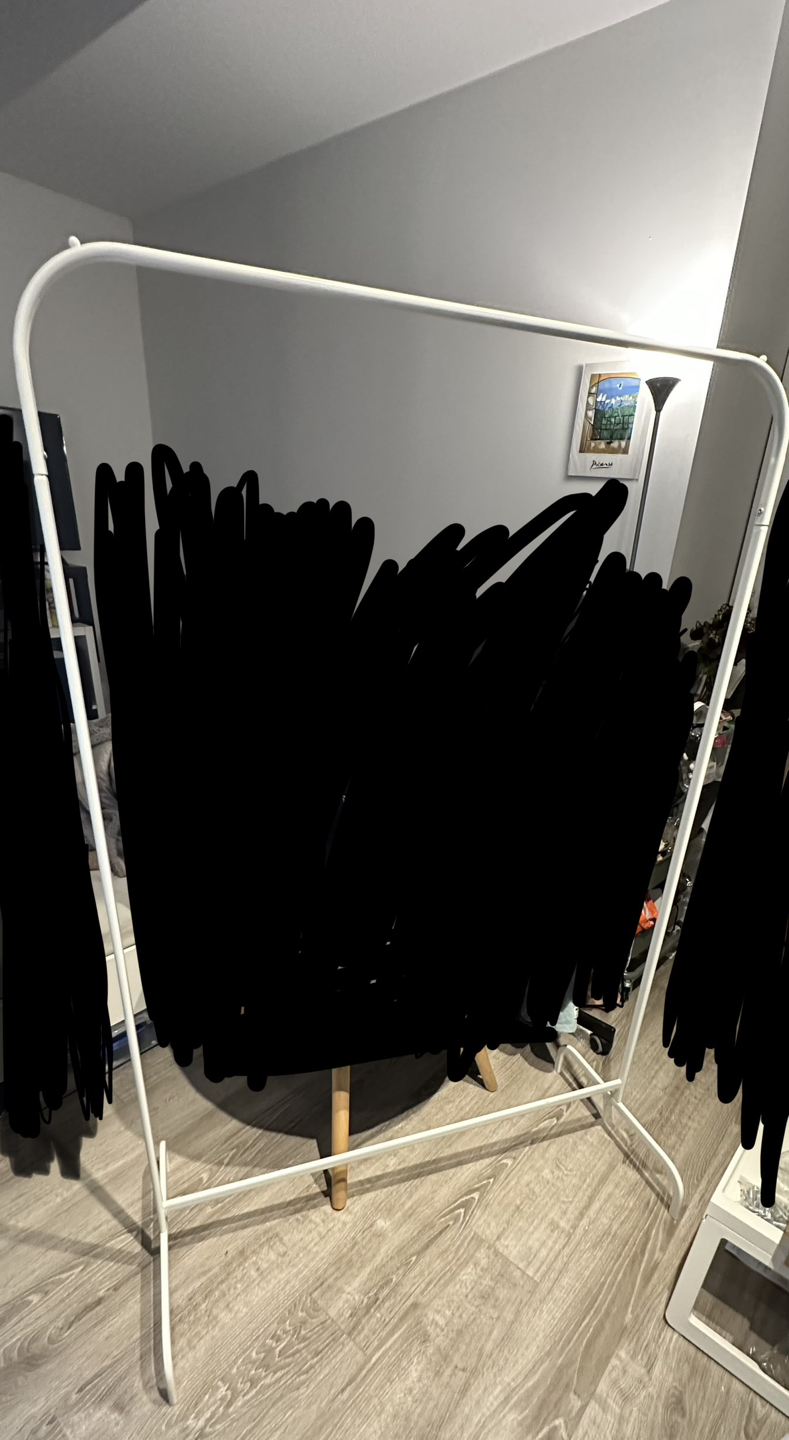 IKEA MULIG clothes rack thumbnail
