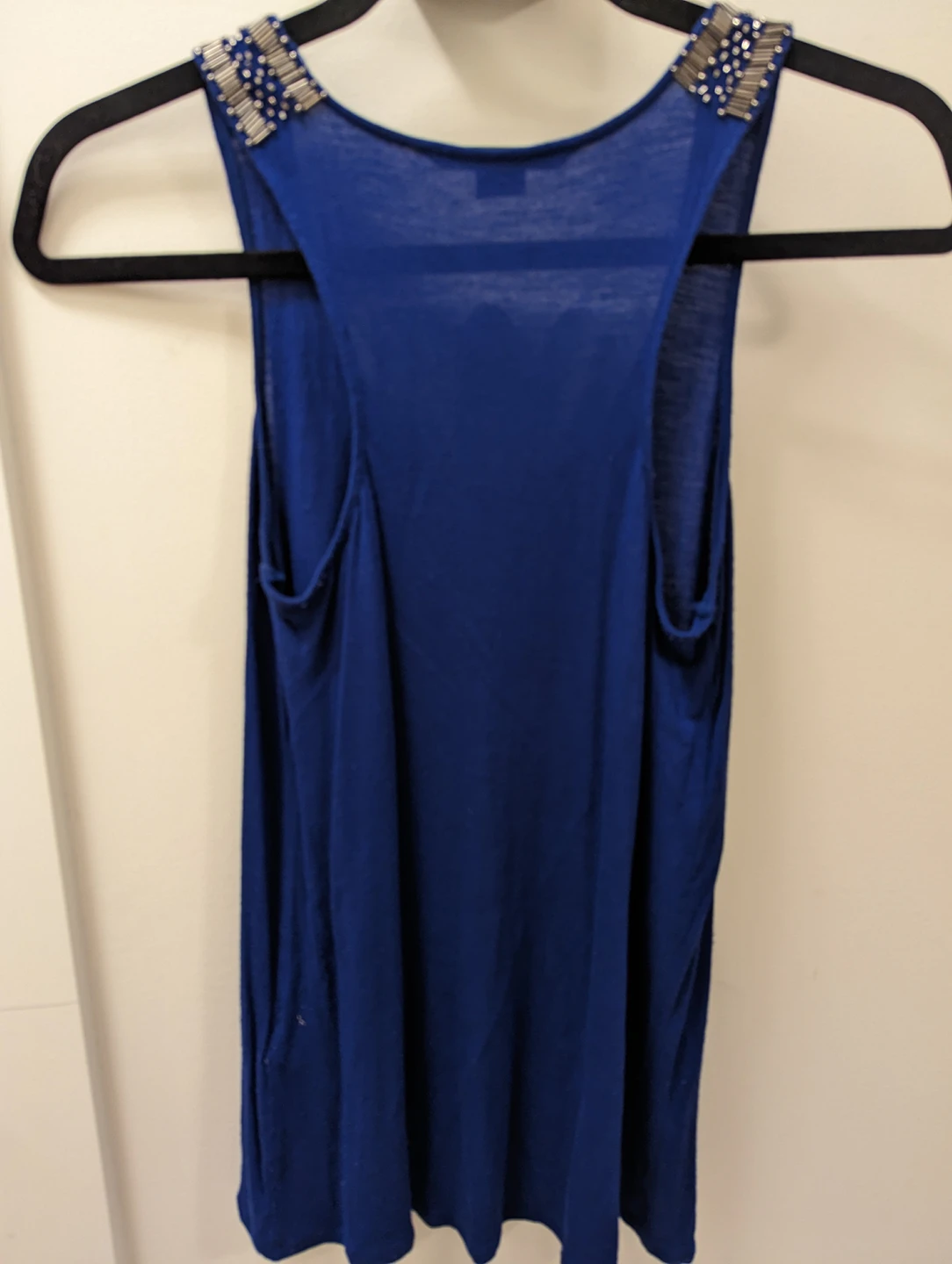 Cobalt blue Armani exchange tank top in size small - photo 3