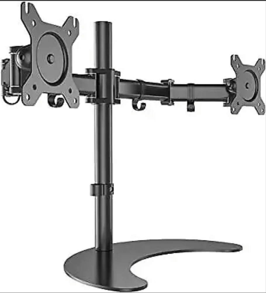 Dual LCD LED Monitor Mount Stand with 2 Adjustable Arms - photo 2