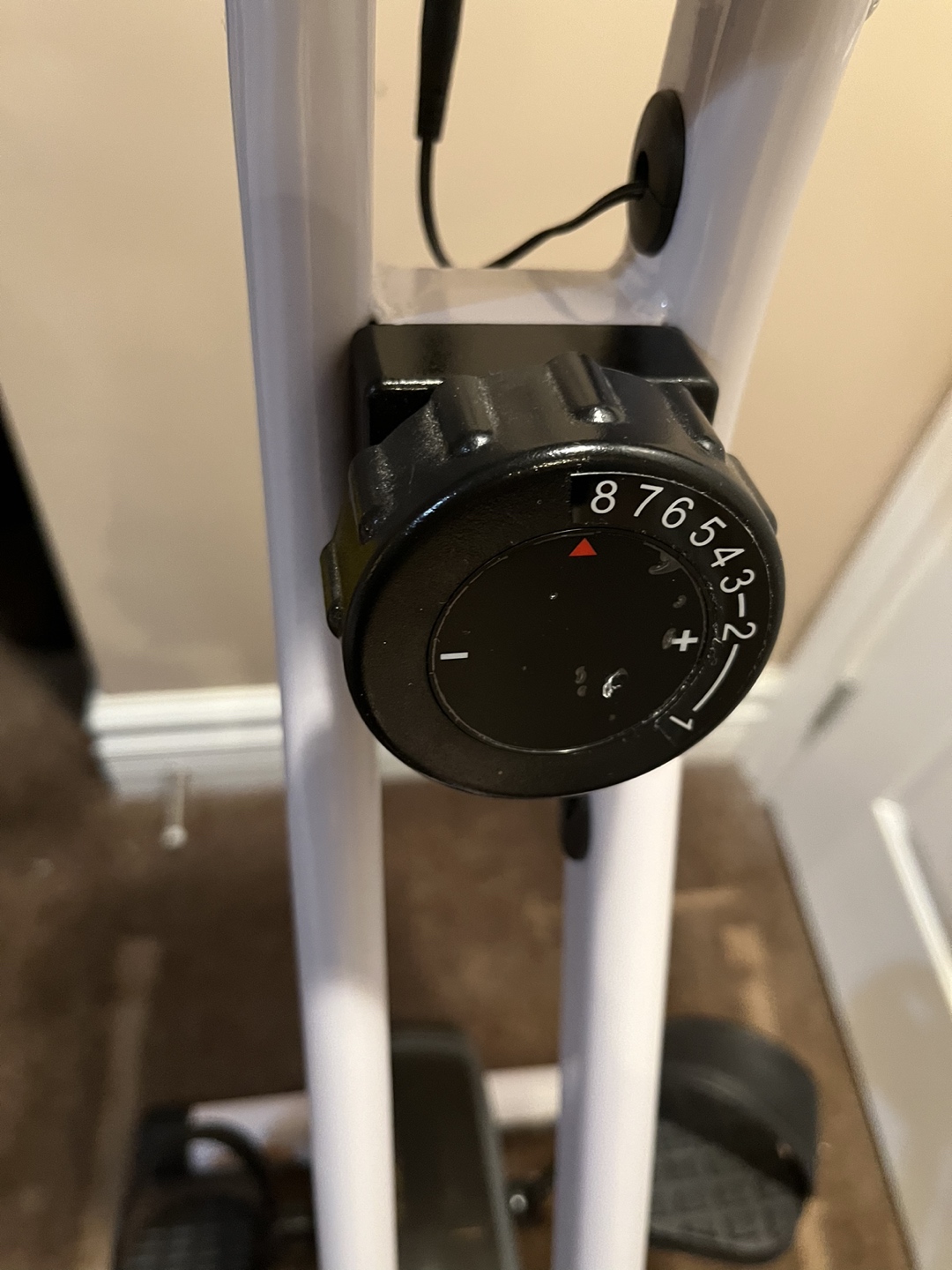 Marcy Exercise bike with adjustable resistance for cardio image indicator(7)