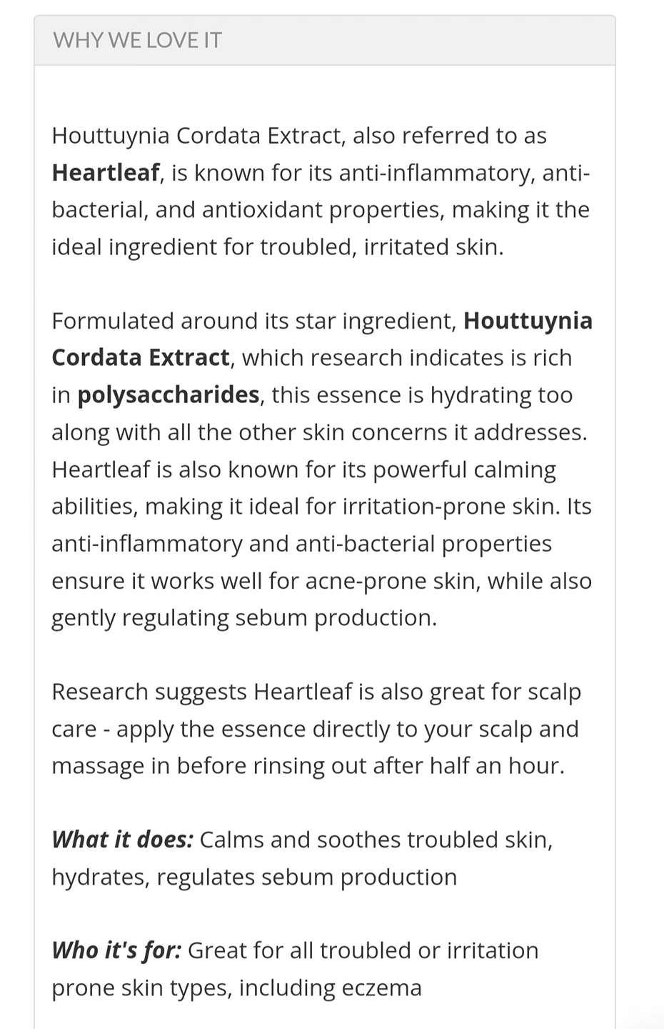 Kbeauty: One Thing - Houttuynia Cordata Extract image indicator(4)