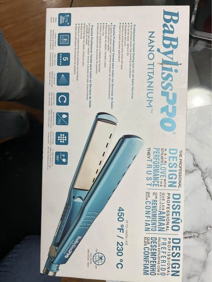 Bayliss PRO flat iron nano titanium - photo 4
