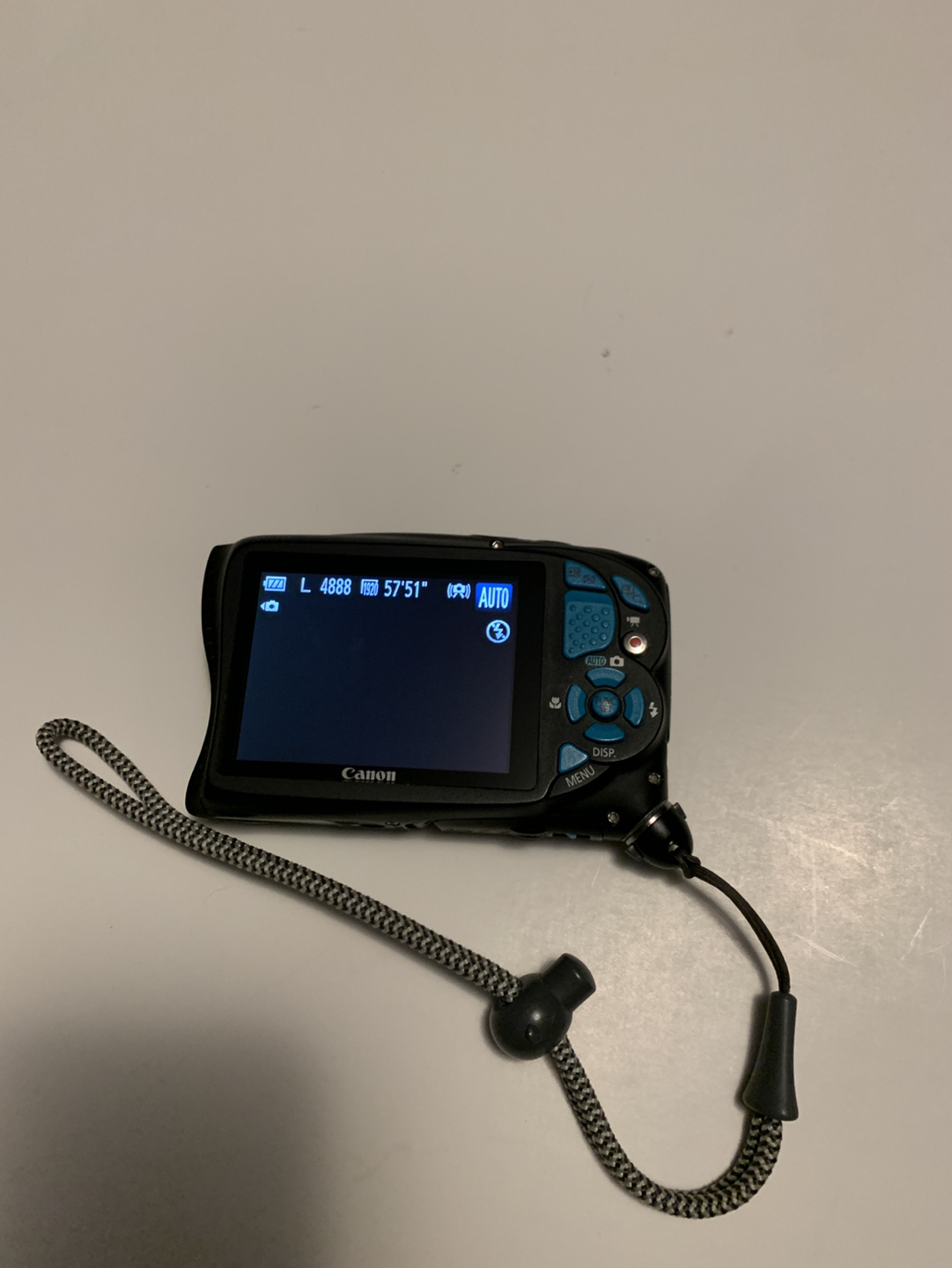 Canon PowerShot D20 Waterproof Digital Canera 12.1 MP image indicator(6)