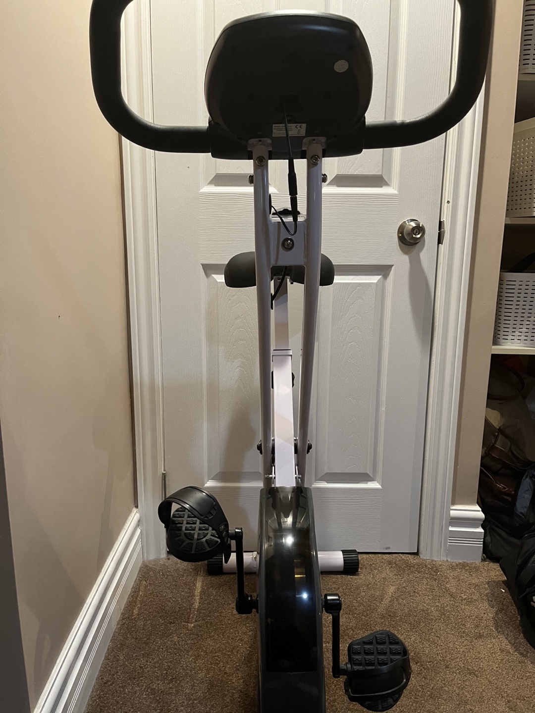 Marcy Exercise bike with adjustable resistance for cardio image indicator(3)