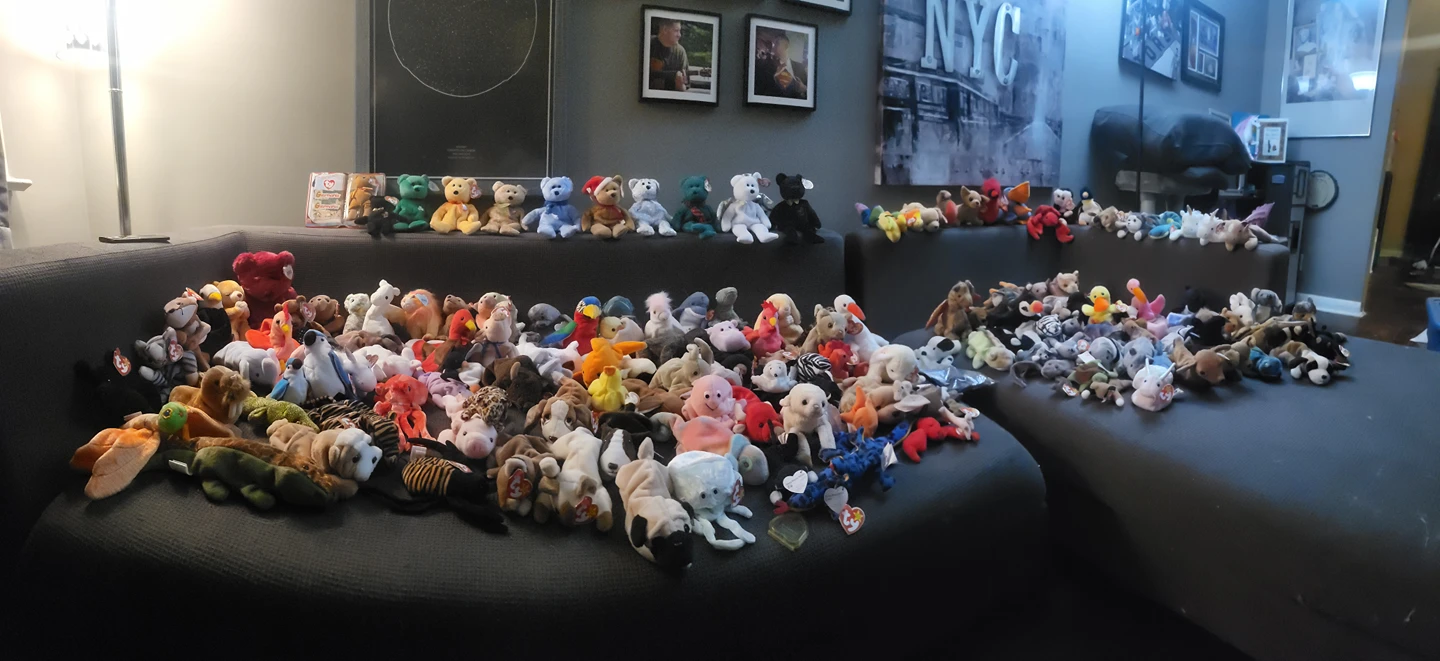 Beanie baby lot
