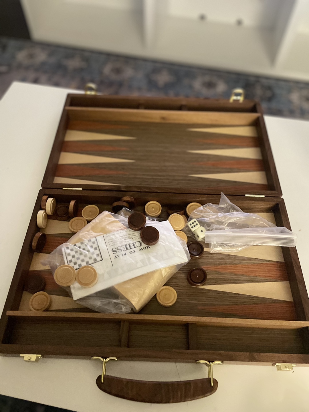 Backgammon game set - photo 2