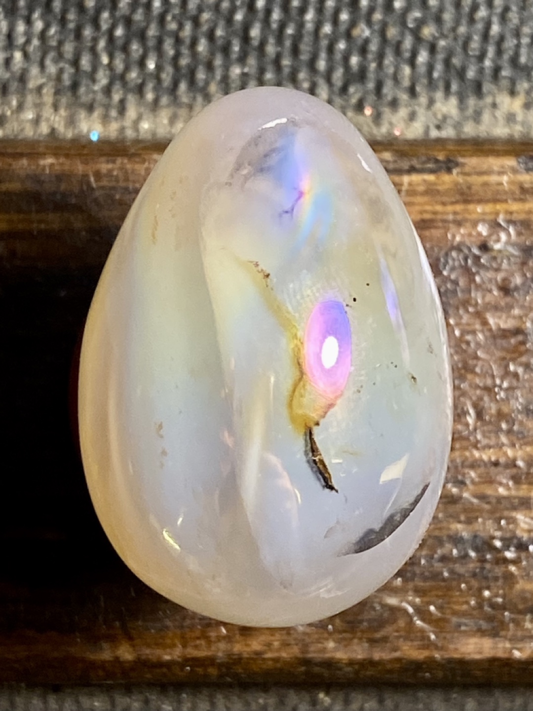 Aura Quartz healing stone thumbnail