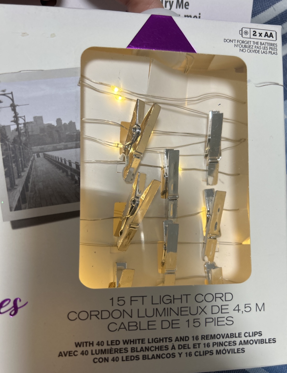 Polaroid clip lights image indicator(2)