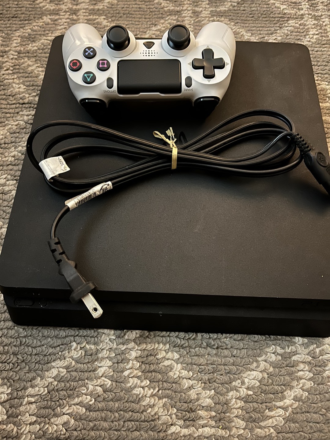 PS4 with controller thumbnail