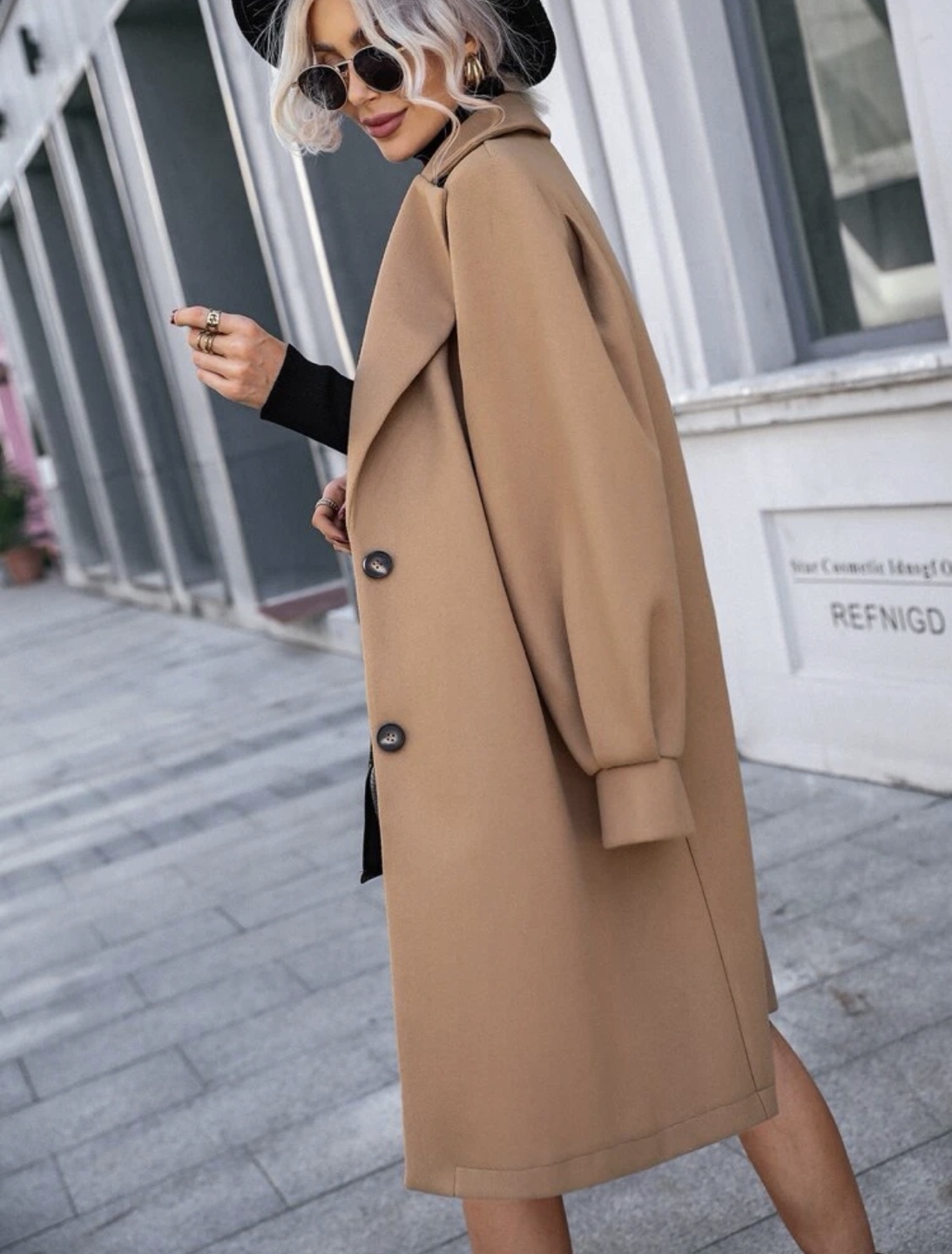 Brand-new Fashion Brown Coat - photo 3