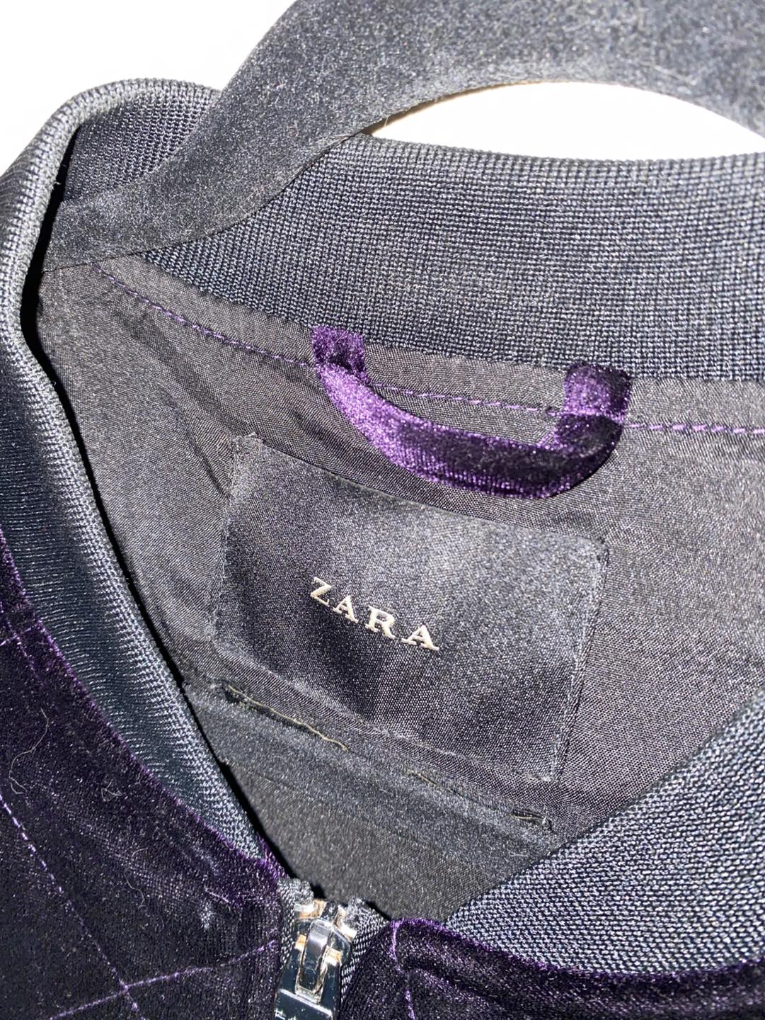 Purple Velvet Zara Jacket - photo 3