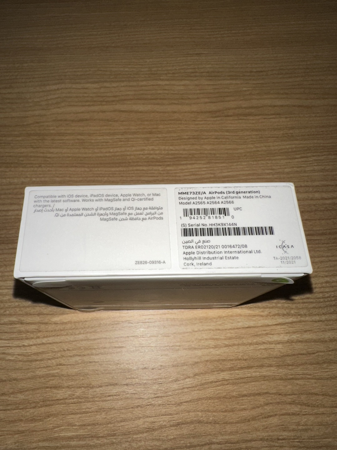Unopened Apple Airpods (3rd generation) - photo 3
