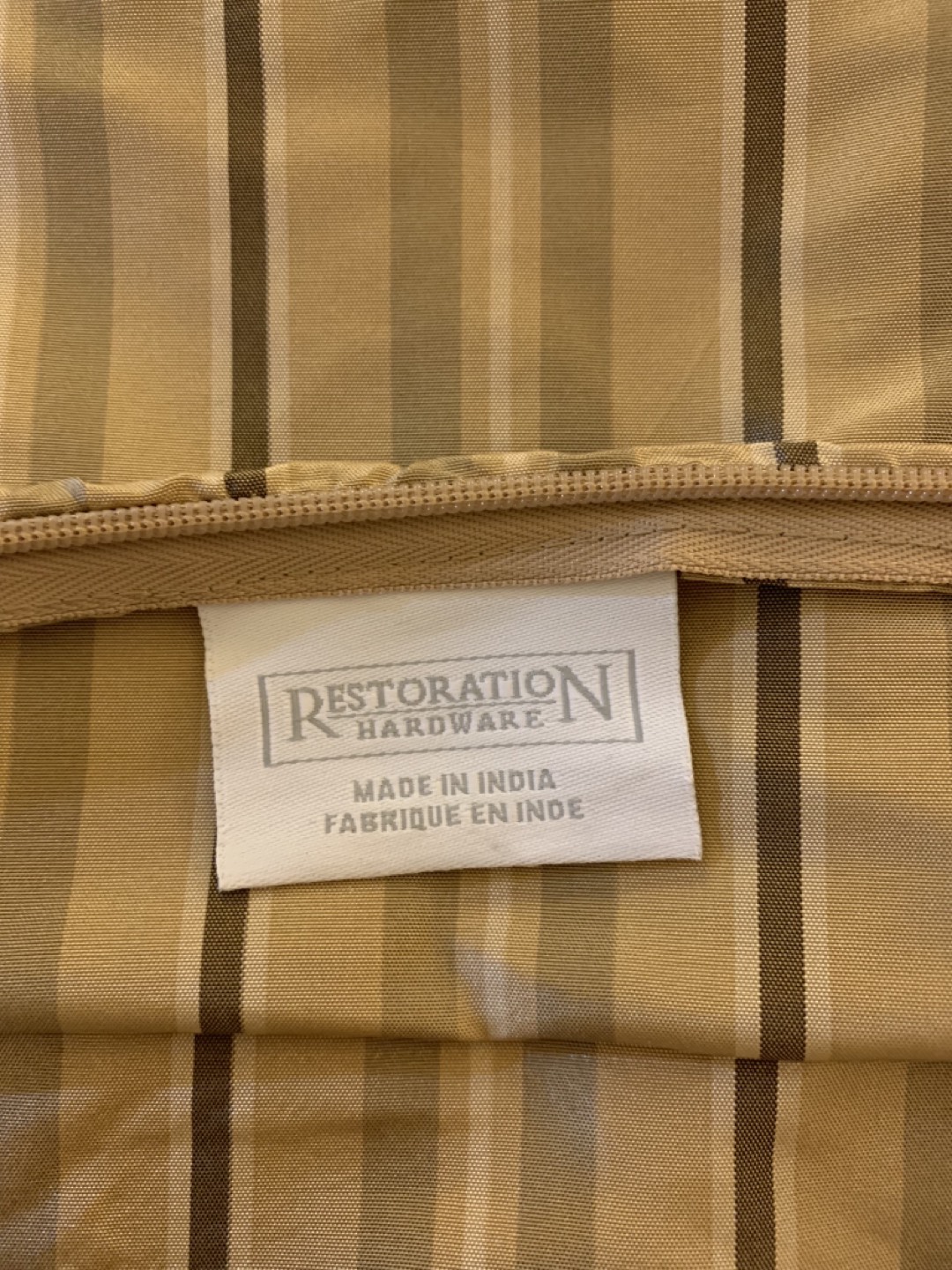 Restoration Hardware silk cover cushion - photo 3