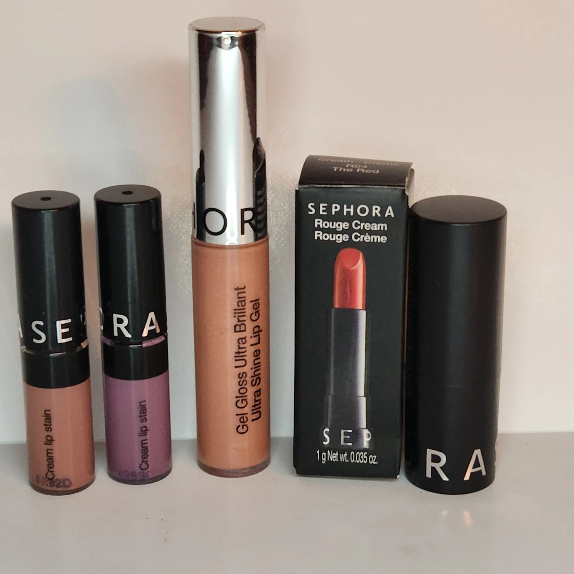 SEPHORA BRAND MINI LIPSTICKS/LIPGLOSSES thumbnail