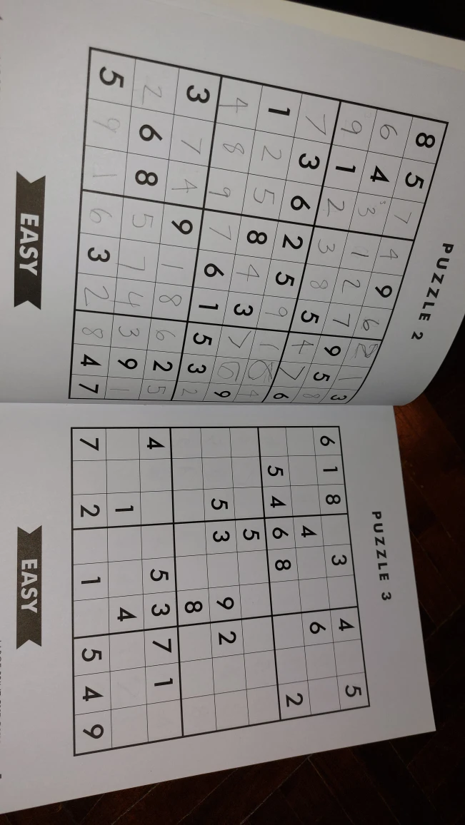 Large Print Sudoku Activity Book Like New image indicator(3)