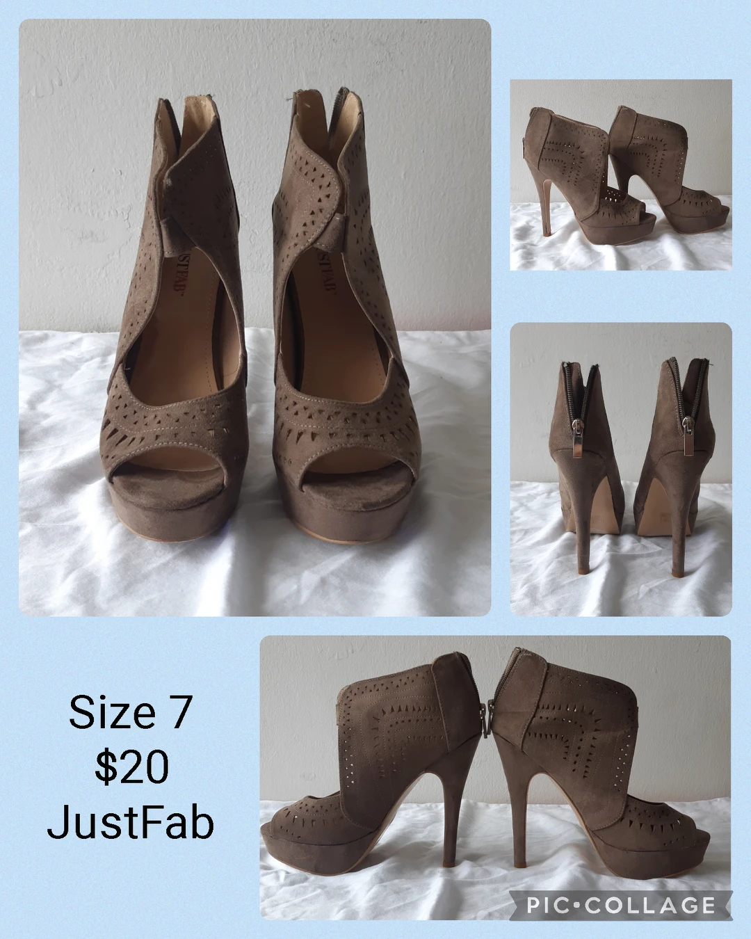 Faux Suede Booties