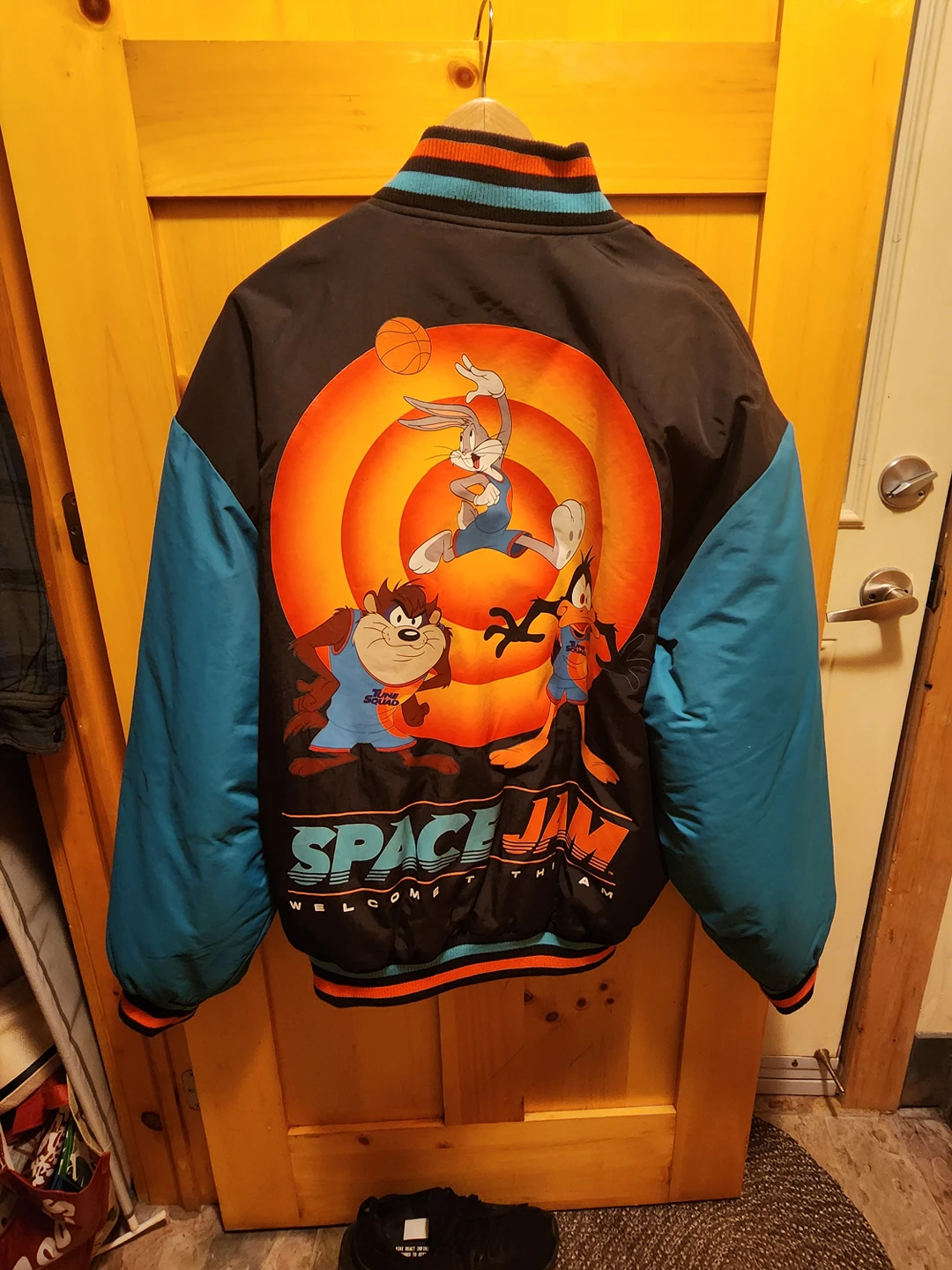 Space Jam 90s retro style bomber jacket - Size L - photo 2