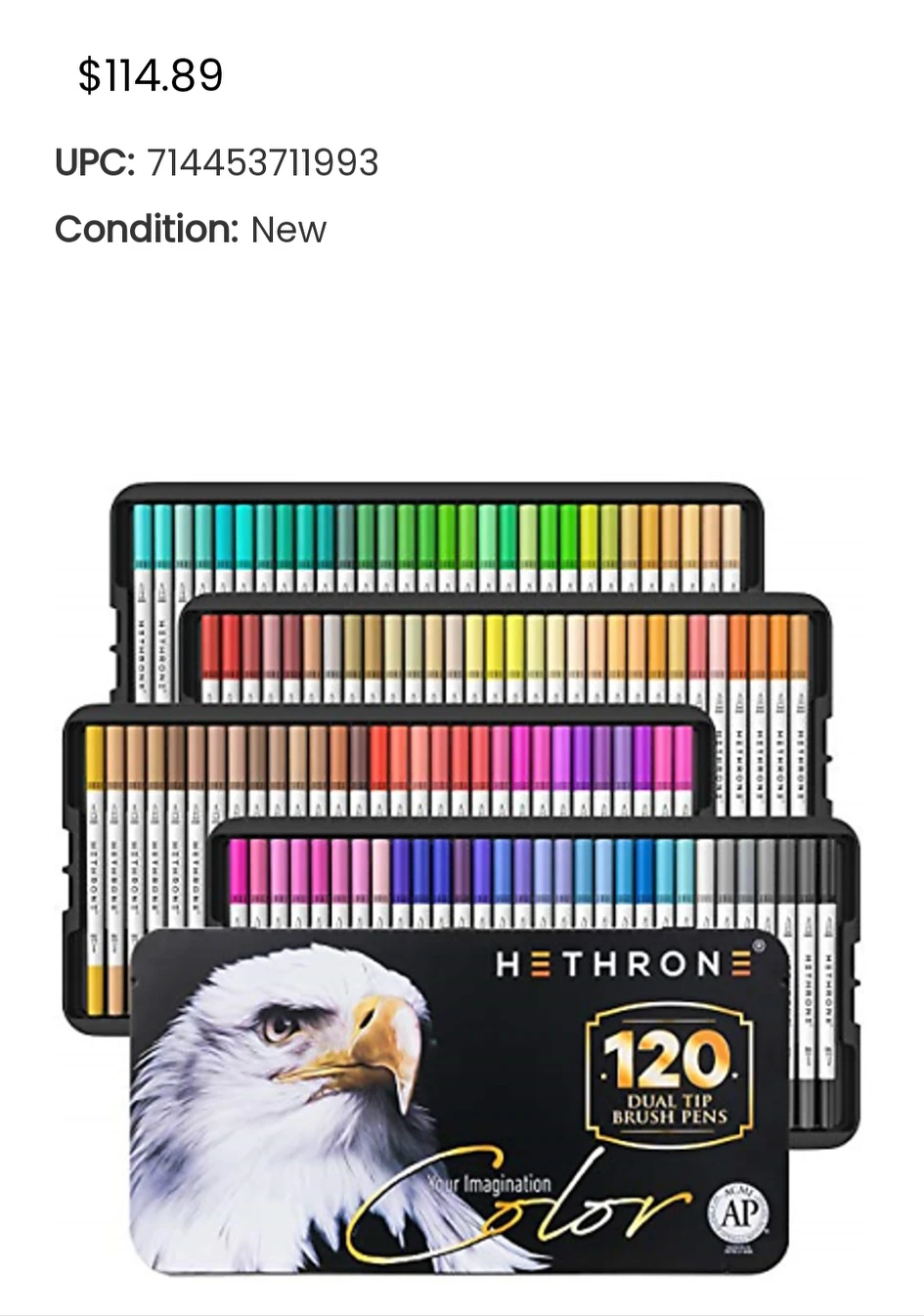Dual Tip Brush Pens thumbnail