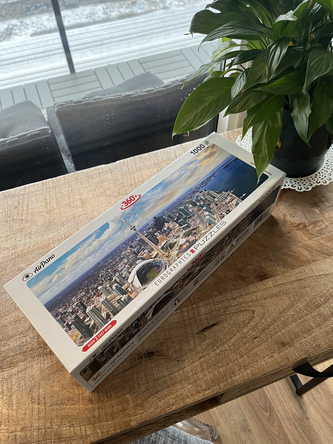 Panoramic puzzle of Toronto