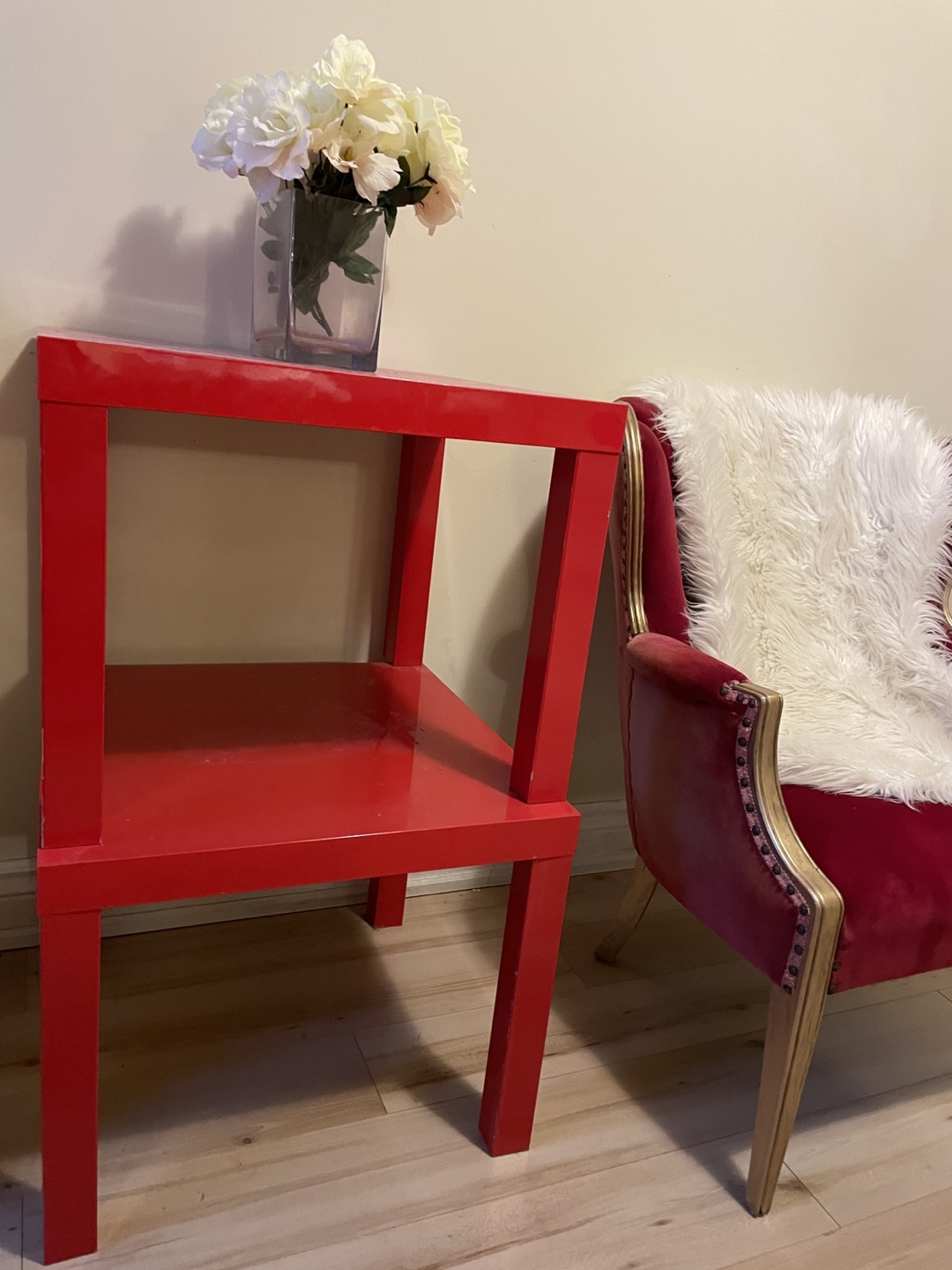 IKEA side table, great color, cheap $10/each thumbnail