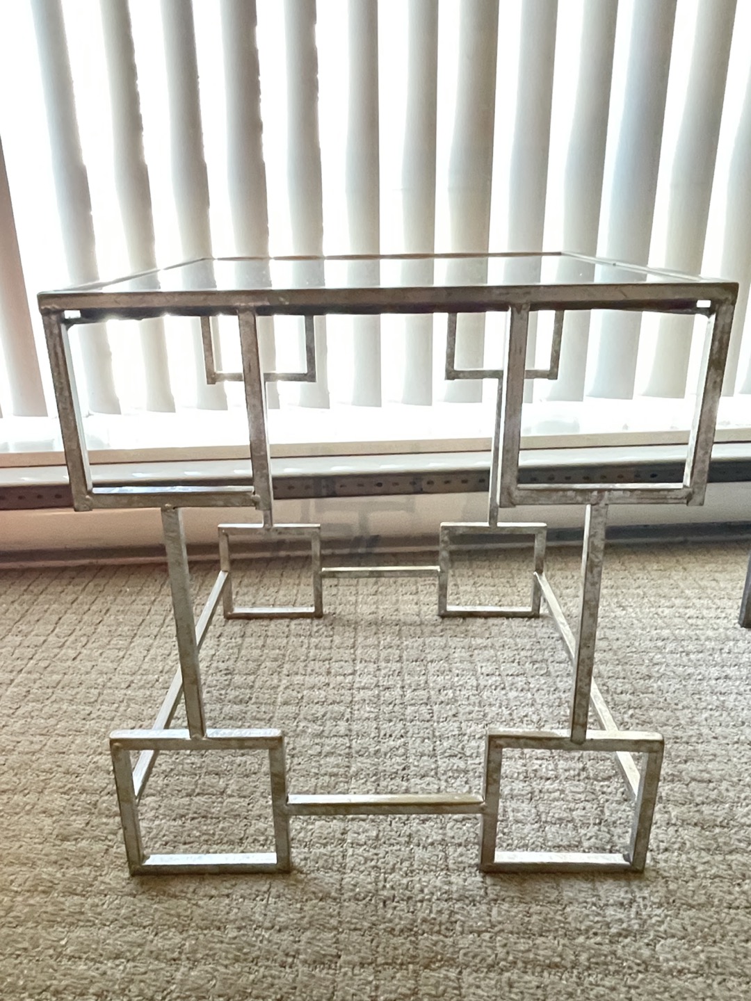2 Mirrored Top Coffee Tables - photo 5