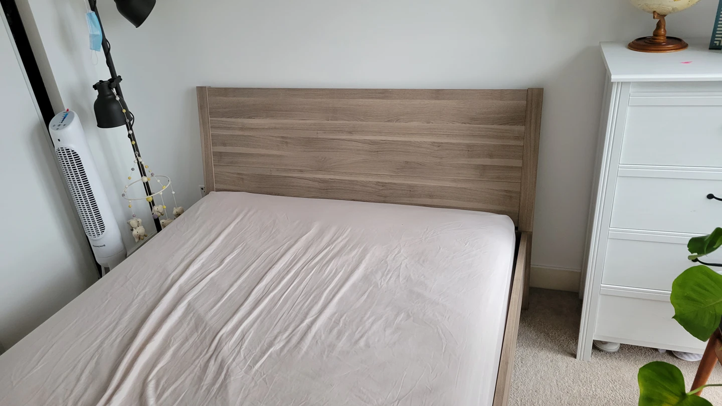 Ikea Sultan bed frame + Puffy Queen Mattress - photo 5