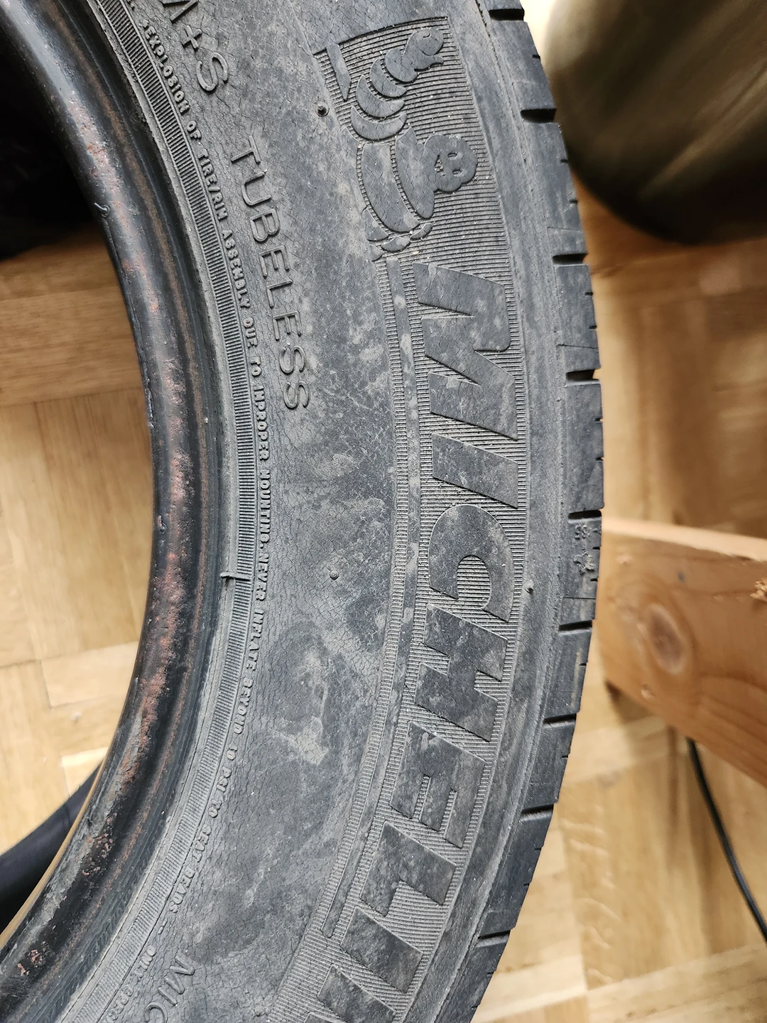 2 used tires, good tread thumbnail