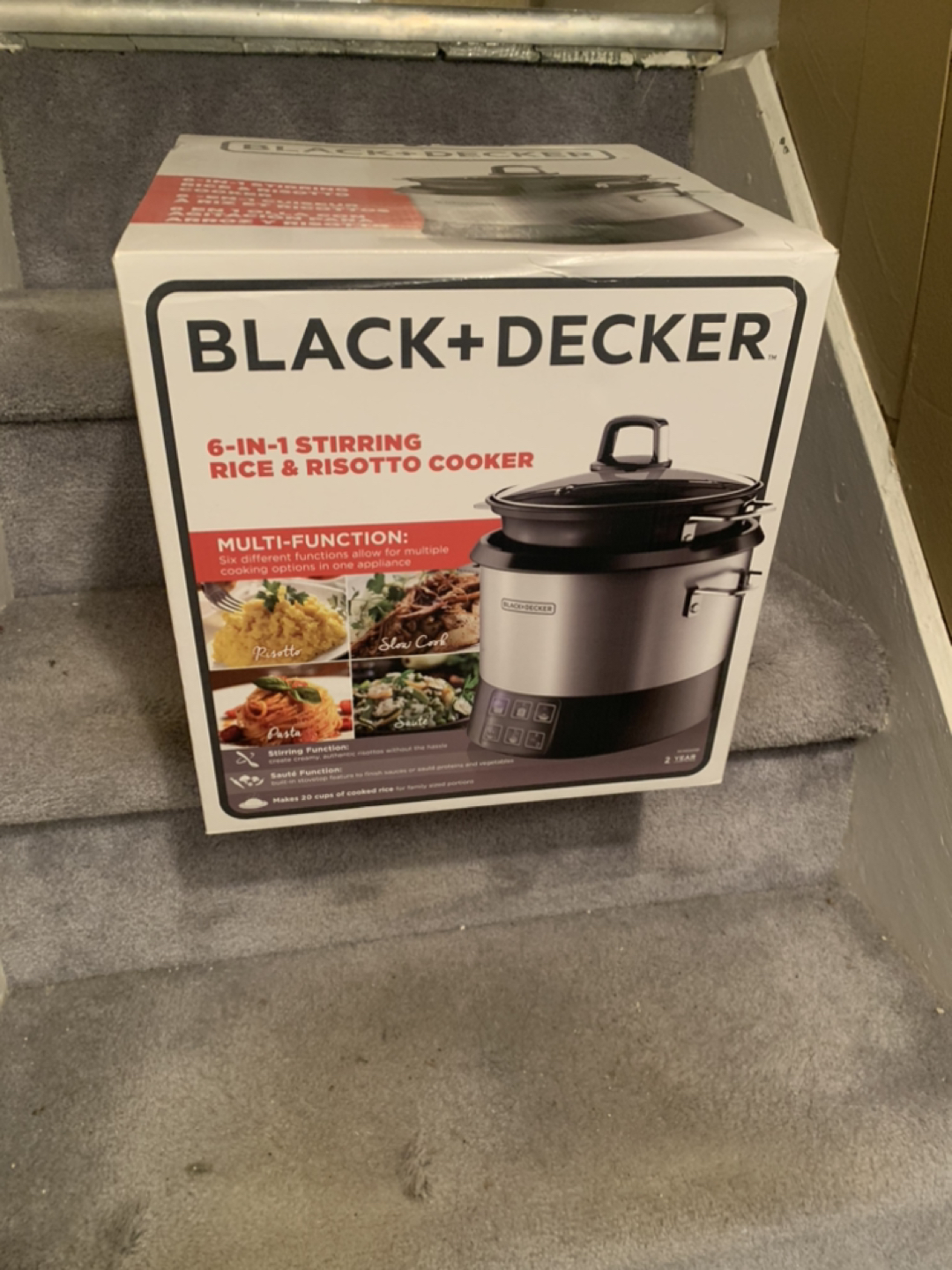 BNIB Black & Decker 6 in 1 Rice Cooker thumbnail