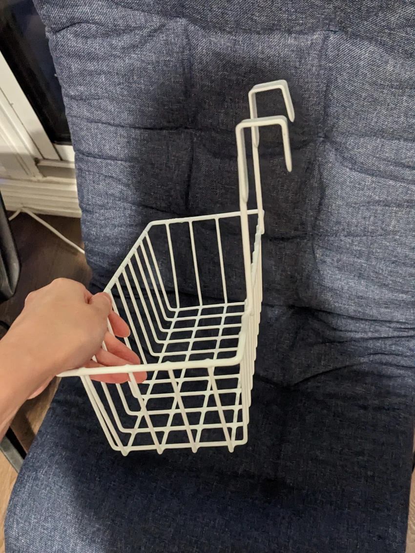 Cabinet Door Storage Basket Organizer #freecycle - photo 2