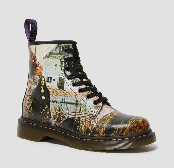 Brand new black sabbath doc martins, never worn thumbnail