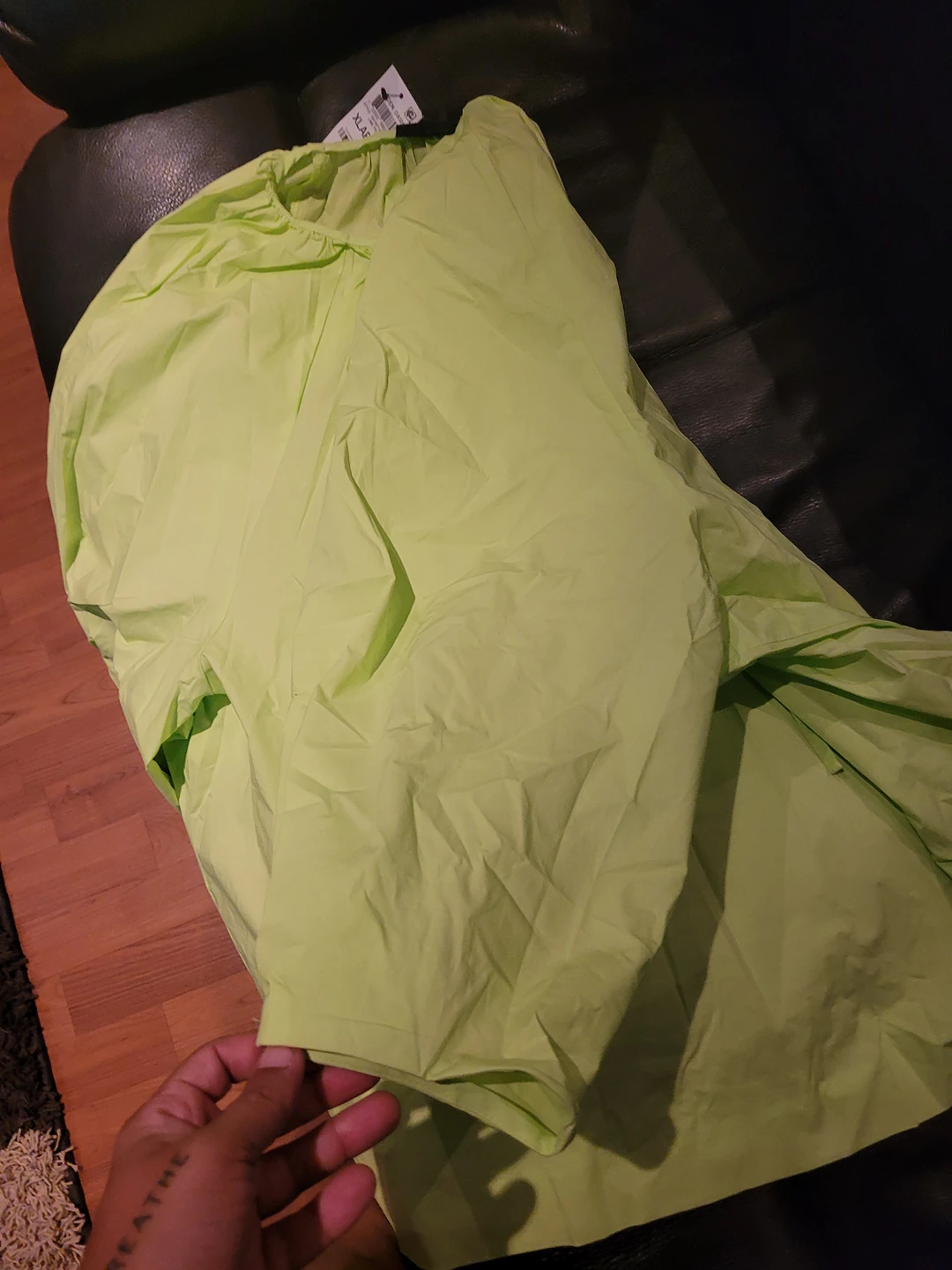 Brand new Lime green Alfani top image indicator(2)