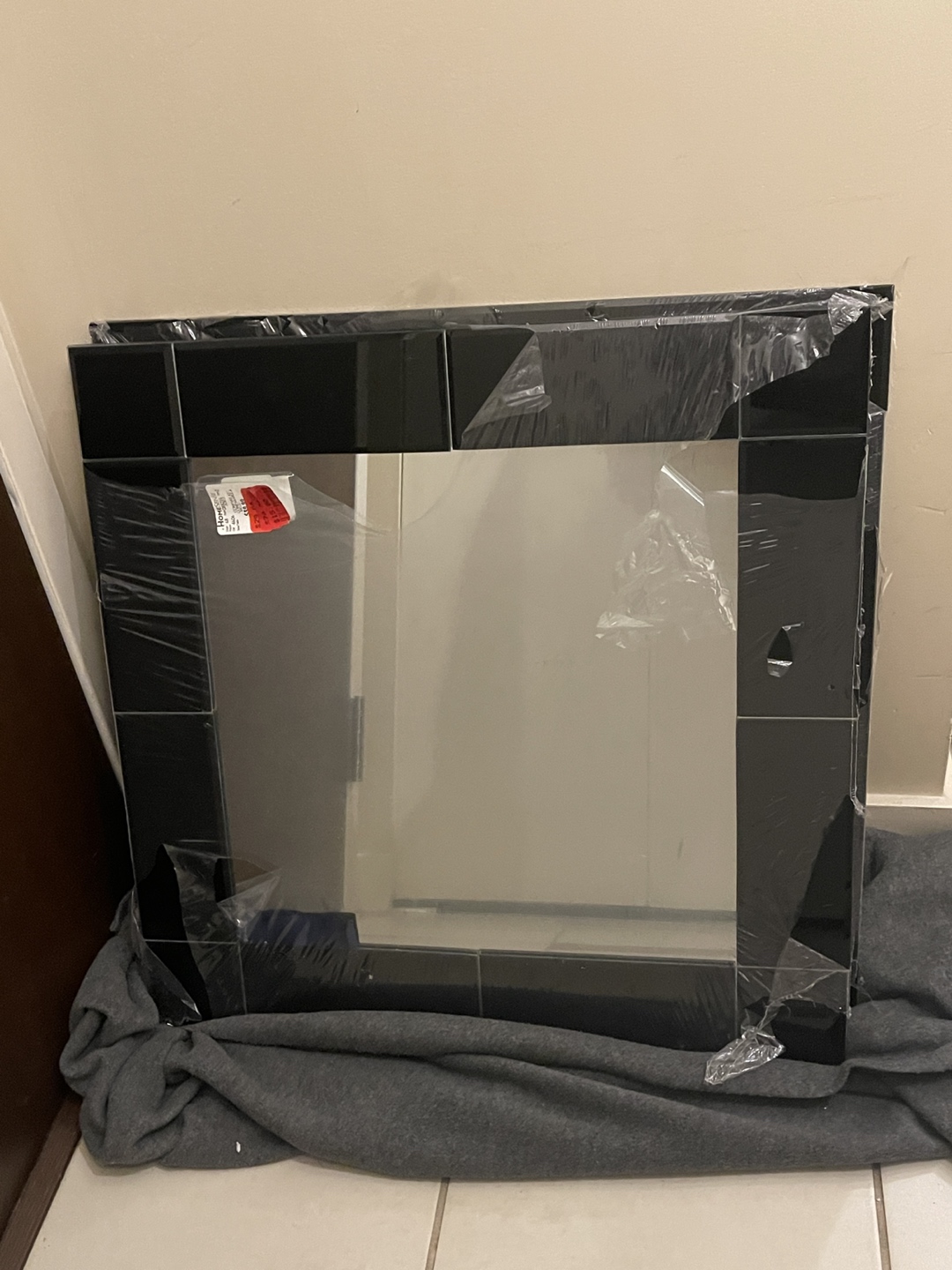 2 DECORATIVE WALL MIRRORS