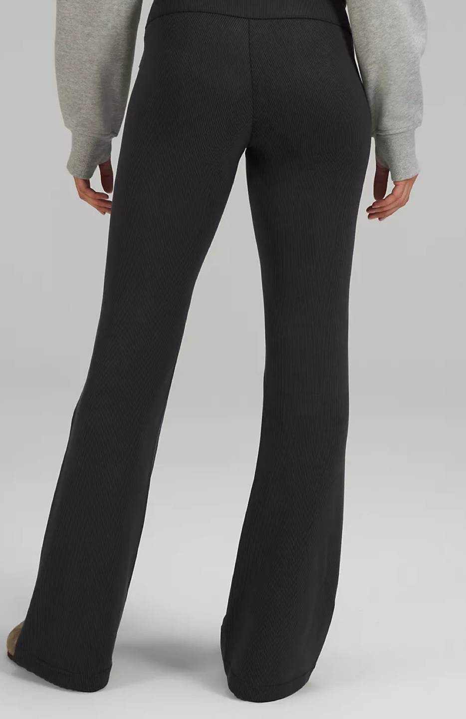 lululemon womens pants   Brushed Softstreme Ribbed Zip Flared