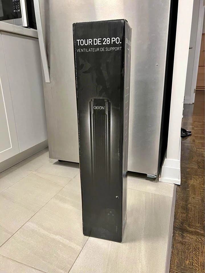 New in BOX Tower fan 28" tal thumbnail