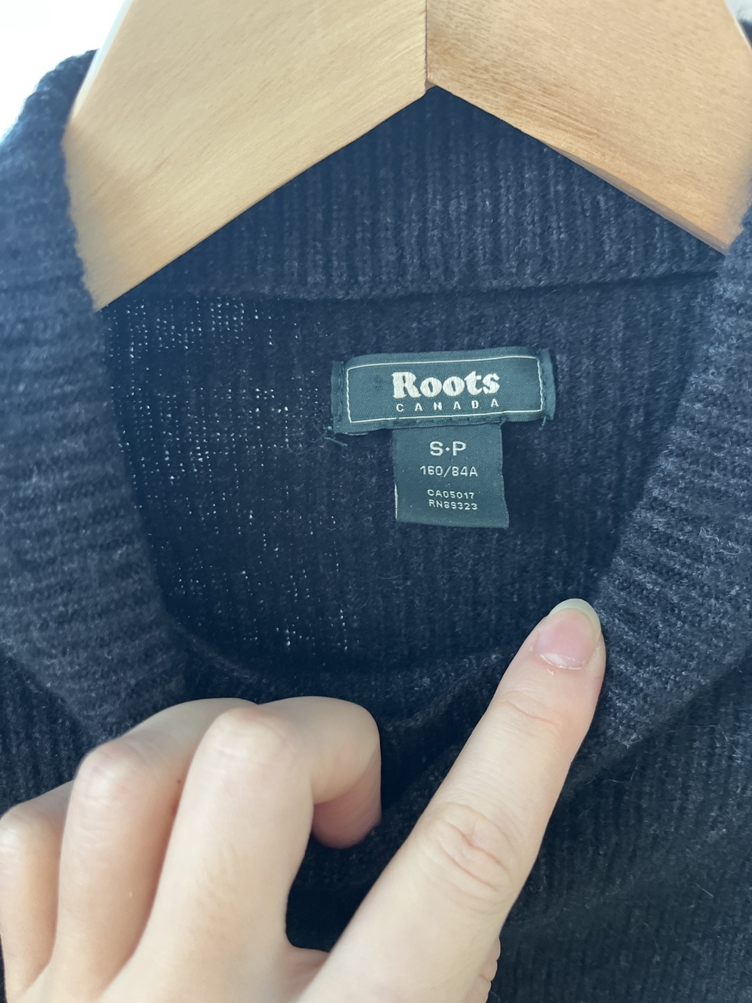 Black Roots Knit Sweater - photo 2