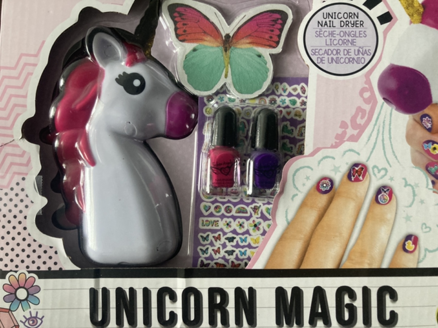 Unicorn nail dryer set. - photo 2