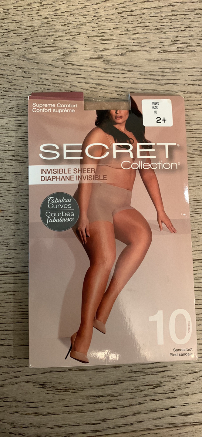 Nude Pantyhose Sheer Invisible 2+ (New) thumbnail