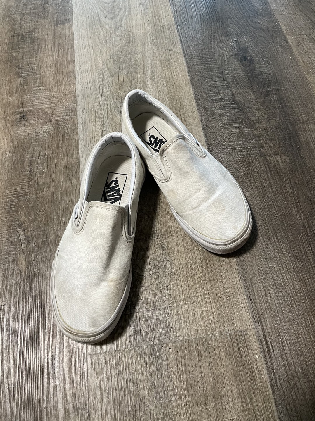 Vans white classic slip-on US6 thumbnail