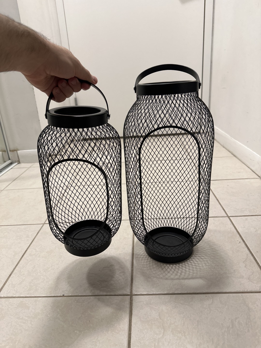 IKEA TOPPIG Black Lantern - photo 3