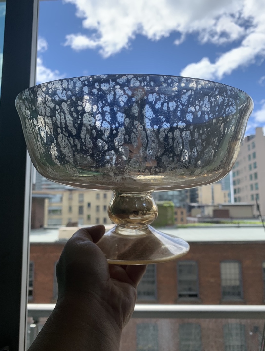 Mercury Glass Bowl image indicator(3)