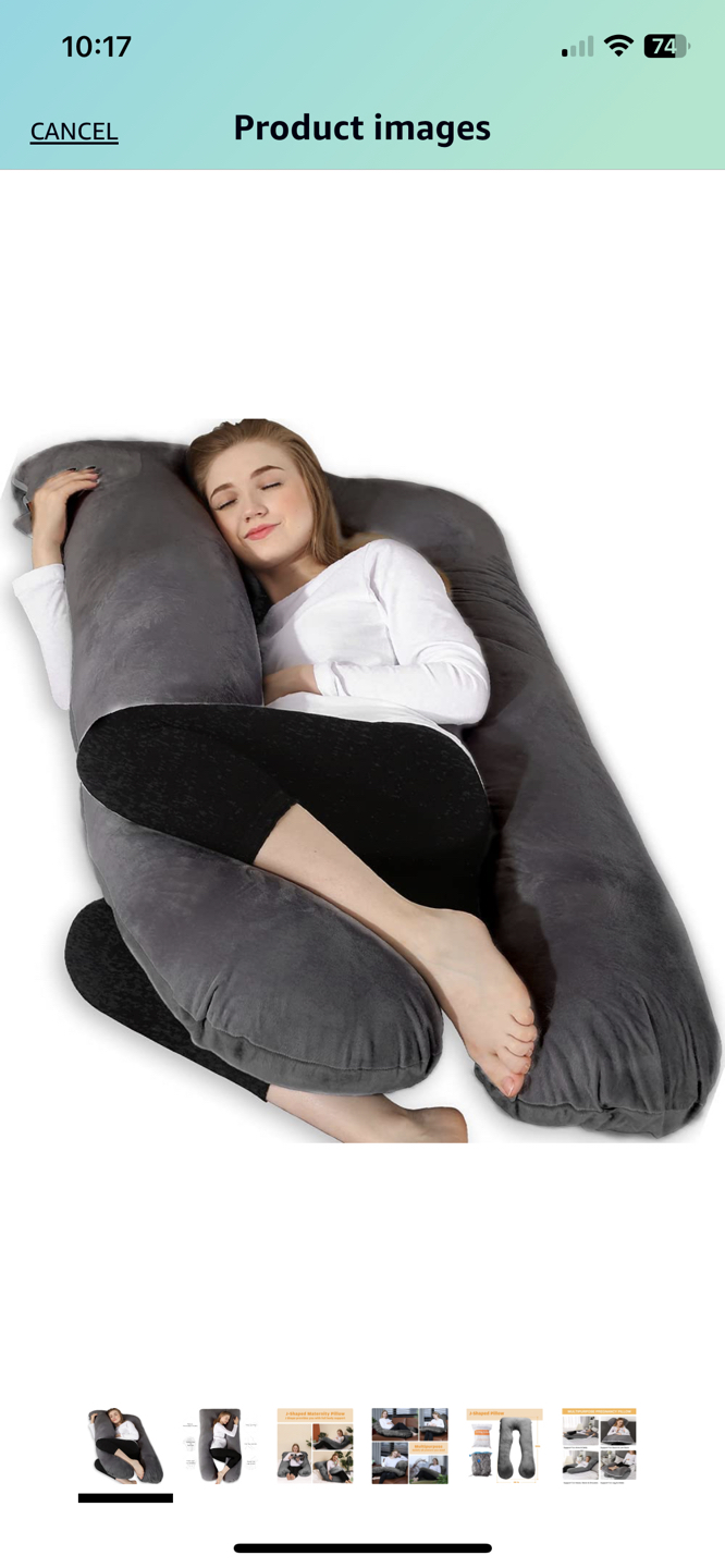 Multipurpose Pregnancy Pillow (price drop) thumbnail