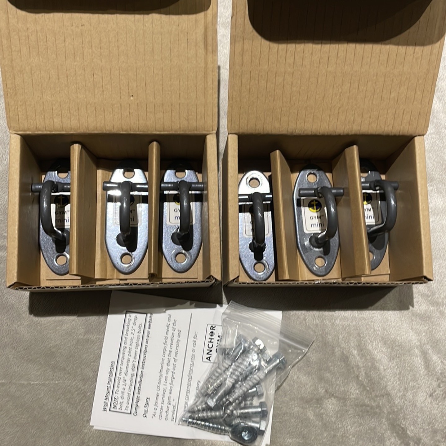 HOME GYM *SALE!* Anchors, Dip Station, dumbbells, pull-up bar image indicator(2)