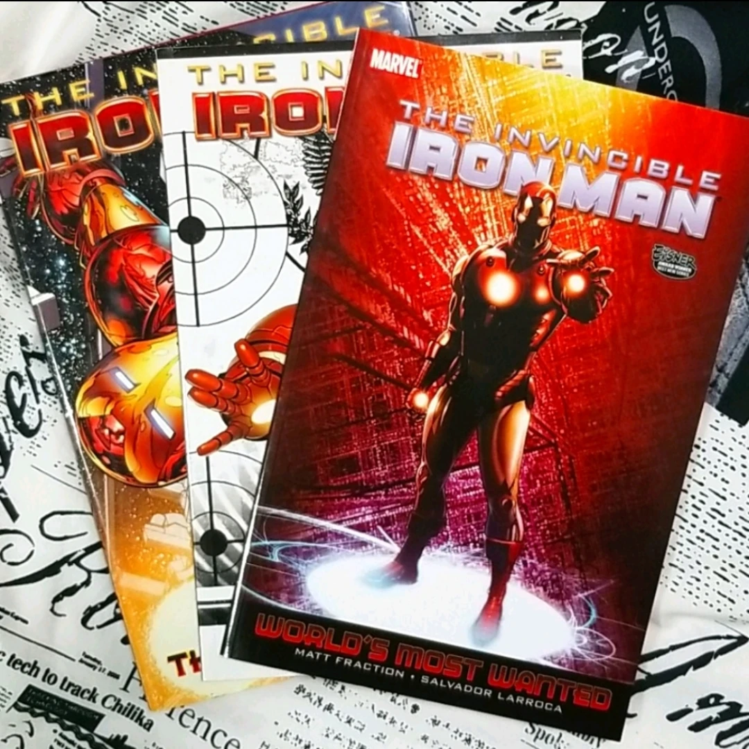 The Invincible Iron Man Vol. 1-3 (open to trading)