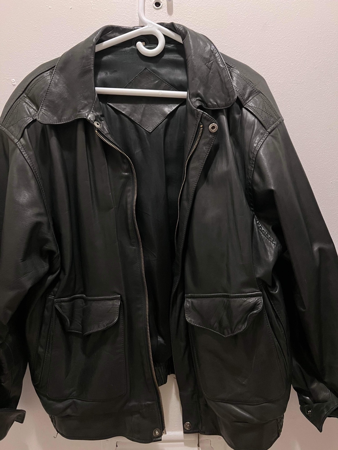Vintage leather Jacket - photo 5