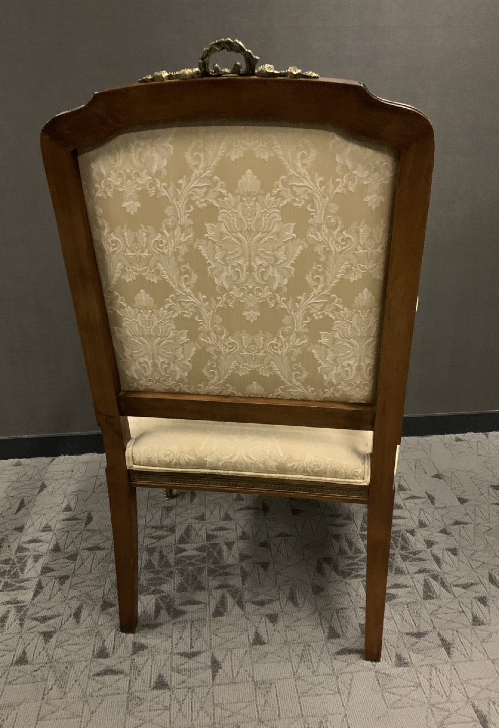 Set of 8 French style, dining chairs - photo 4