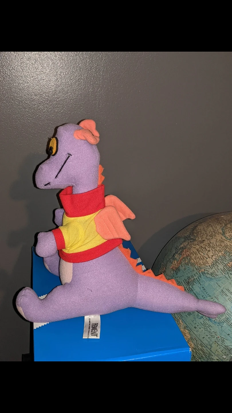 Vintage 9 inch figment dragon Walt Disney 1982 plush soft toy - photo 4