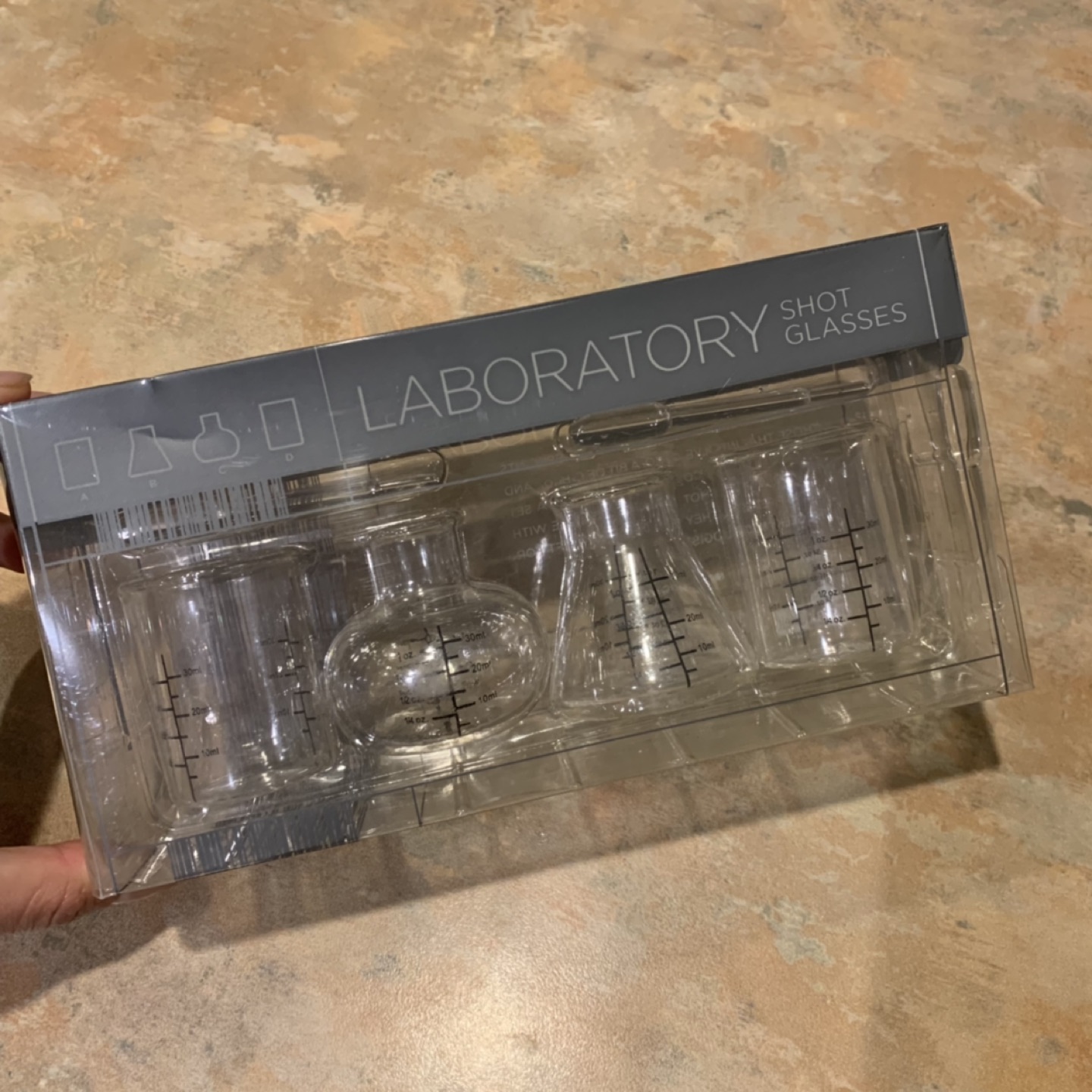 BNIB Thinkgeek laboratory shot glasses 🧪 - photo 3