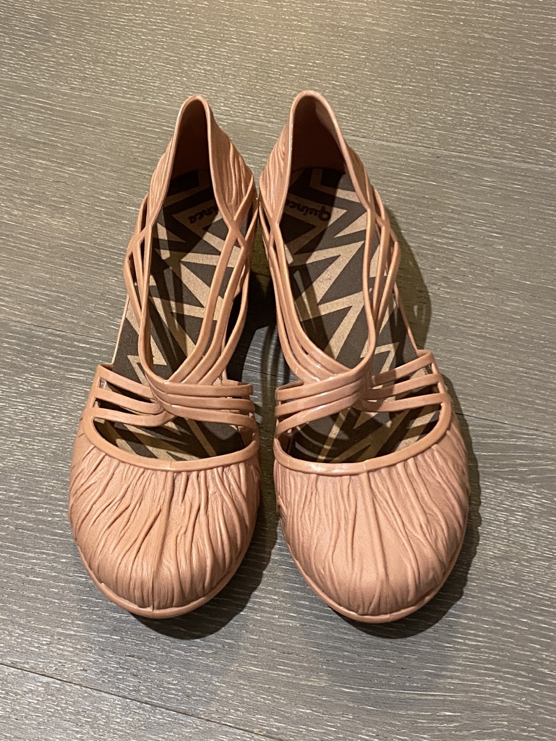 Jelly sandals (size 5)